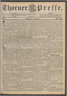 Thorner Presse 1898, Jg. XVI, Nro. 101 + 1. Beilage, 2. Beilage