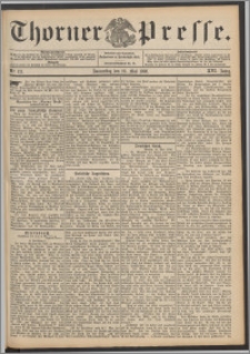 Thorner Presse 1898, Jg. XVI, Nro. 121 + Beilage