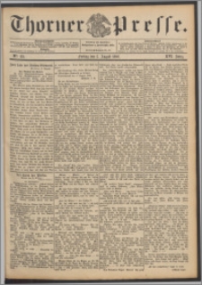 Thorner Presse 1898, Jg. XVI, Nro. 181 + Beilage