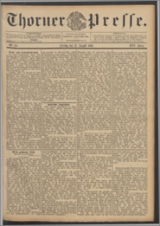Thorner Presse 1898, Jg. XVI, Nro. 187 + Beilage