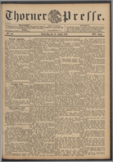 Thorner Presse 1898, Jg. XVI, Nro. 192 + Beilage