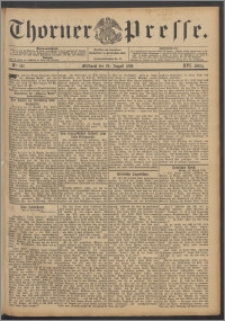 Thorner Presse 1898, Jg. XVI, Nro. 197 + Beilage