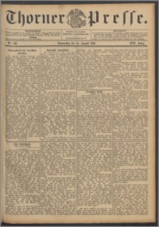 Thorner Presse 1898, Jg. XVI, Nro. 198 + Beilage