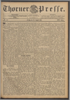 Thorner Presse 1898, Jg. XVI, Nro. 199 + Beilage
