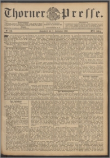 Thorner Presse 1898, Jg. XVI, Nro. 206 + Beilage