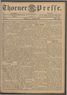 Thorner Presse 1898, Jg. XVI, Nro. 208 + Beilage