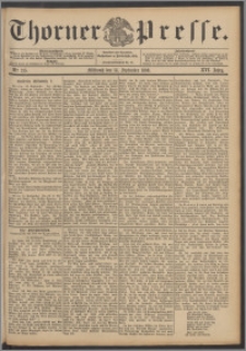 Thorner Presse 1898, Jg. XVI, Nro. 215 + Beilage