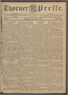 Thorner Presse 1898, Jg. XVI, Nro. 222 + Beilage