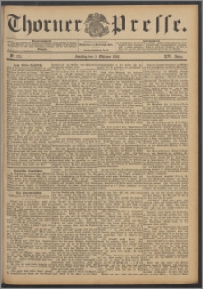Thorner Presse 1898, Jg. XVI, Nro. 231 + 1. Beilage, 2. Beilage