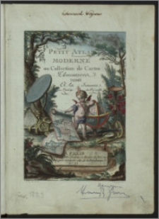 Petit Atlas Moderne ou Collection de Cartes Elementaires dedié o la Jeunesse avec Privilége du Roi. 1788