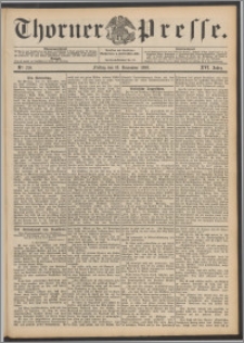 Thorner Presse 1898, Jg. XVI, Nro. 270 + Beilage