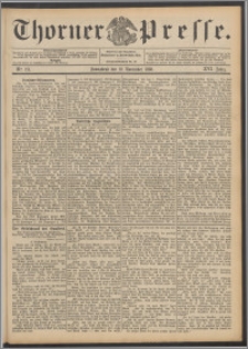 Thorner Presse 1898, Jg. XVI, Nro. 271 + Beilage