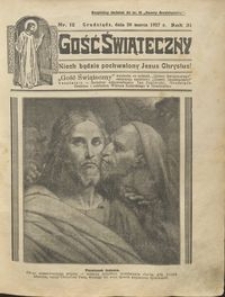 Gość Świąteczny 1927.03.20 R. XXXI nr 12