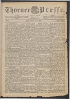 Thorner Presse 1899, Jg. XVII, Nr. 3 + Beilage