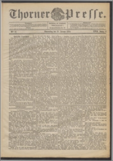 Thorner Presse 1899, Jg. XVII, Nr. 10 + Beilage