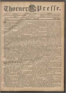 Thorner Presse 1899, Jg. XVII, Nr. 55 + 1. Beilage, 2. Beilage