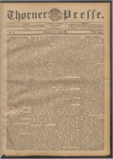 Thorner Presse 1899, Jg. XVII, Nr. 85 + Beilage