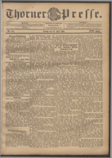 Thorner Presse 1899, Jg. XVII, Nr. 145 + Beilage, Extrablatt