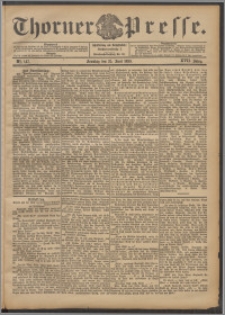 Thorner Presse 1899, Jg. XVII, Nr. 147 + 1. Beilage, 2. Beilage