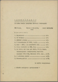 Commentarii de Rebus Variis Instytutu Historii dotyczących 1980 nr 11