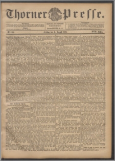 Thorner Presse 1899, Jg. XVII, Nr. 187 + Beilage