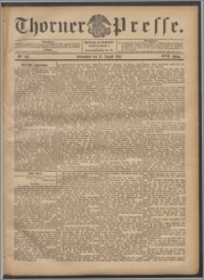 Thorner Presse 1899, Jg. XVII, Nr. 188 + Beilage