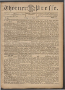 Thorner Presse 1899, Jg. XVII, Nr. 190 + Beilage