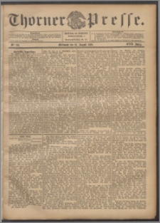 Thorner Presse 1899, Jg. XVII, Nr. 191 + Beilage