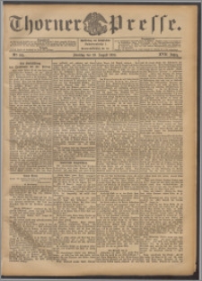 Thorner Presse 1899, Jg. XVII, Nr. 195 + Beilage