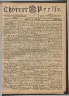 Thorner Presse 1899, Jg. XVII, Nr. 197 + Beilage, Beilagenwerbung