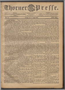 Thorner Presse 1899, Jg. XVII, Nr. 199 + Beilage