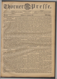 Thorner Presse 1899, Jg. XVII, Nr. 208 + Beilage
