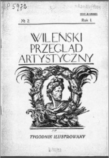 Wileński Przegląd Artystyczny 1924, R. 1 no 2