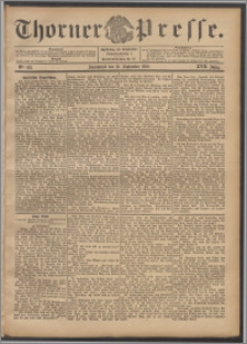 Thorner Presse 1899, Jg. XVII, Nr. 218 + Beilage