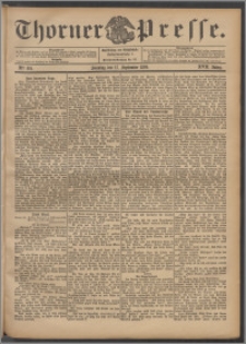 Thorner Presse 1899, Jg. XVII, Nr. 219 + 1. Beilage, 2. Beilage