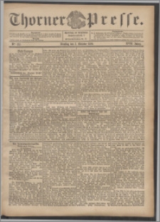 Thorner Presse 1899, Jg. XVII, Nr. 232 + Beilage, Extrablatt