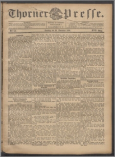Thorner Presse 1899, Jg. XVII, Nr. 278 + 1. Beilage, 2. Beilage
