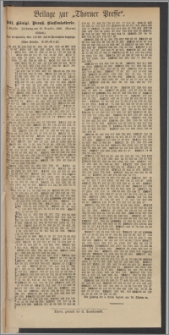 Thorner Presse: 3 Klasse 201. Königl. Preuß. Lotterie 19 September 1899
