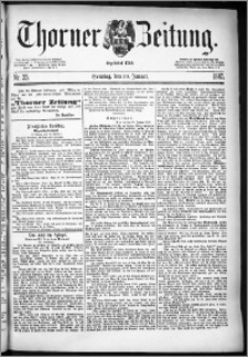 Thorner Zeitung 1887, Nr. 25