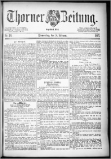 Thorner Zeitung 1887, Nr. 34