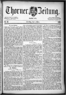 Thorner Zeitung 1887, Nr. 56