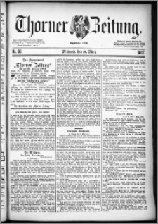 Thorner Zeitung 1887, Nr. 63