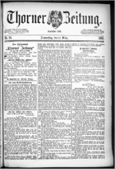 Thorner Zeitung 1887, Nr. 76