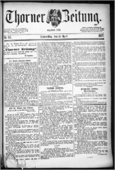 Thorner Zeitung 1887, Nr. 92
