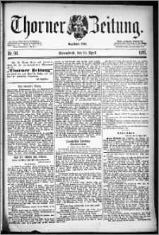 Thorner Zeitung 1887, Nr. 94