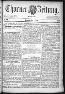 Thorner Zeitung 1887, Nr. 101 + Beilage