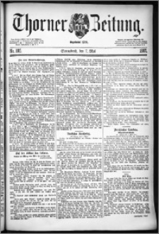 Thorner Zeitung 1887, Nr. 105