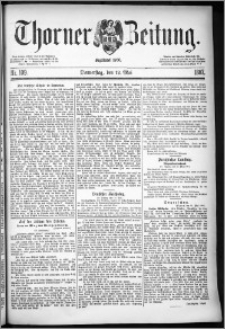 Thorner Zeitung 1887, Nr. 109