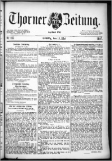 Thorner Zeitung 1887, Nr. 112 + Beilage