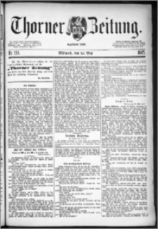 Thorner Zeitung 1887, Nr. 119 + Beilagenwerbung